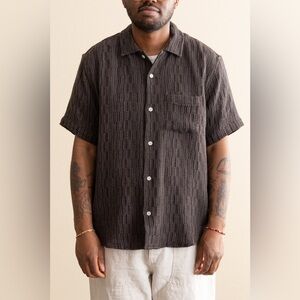 Corridor “Rainbow Weave” Grey Camp Shirt